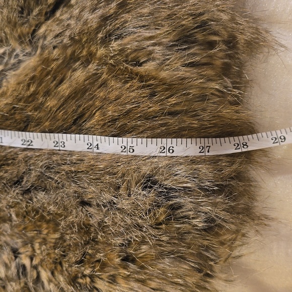 Trina Turk Luxurious Faux Fur Vest in Brown - Picture 12 of 15